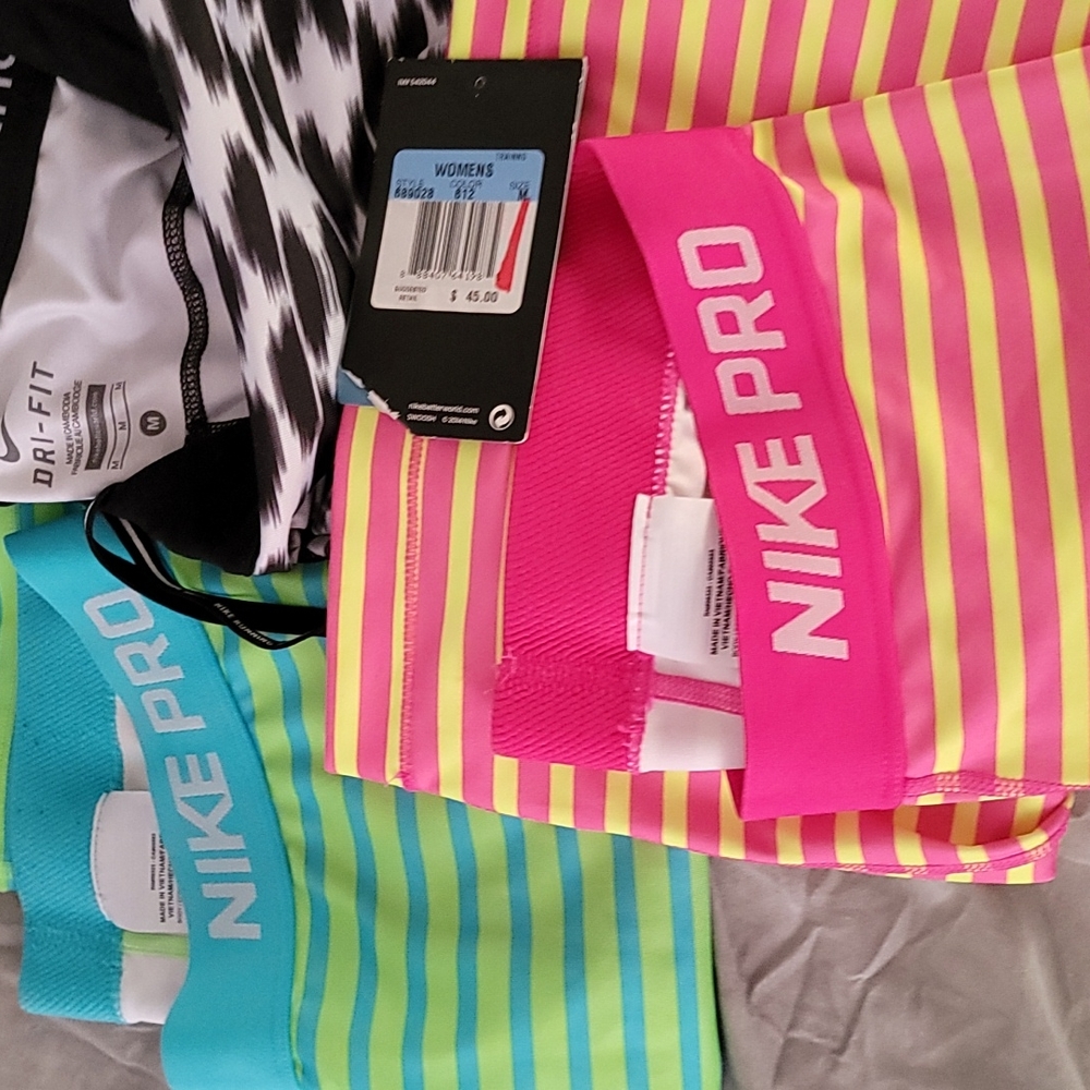 3 pair Mike workout leggings